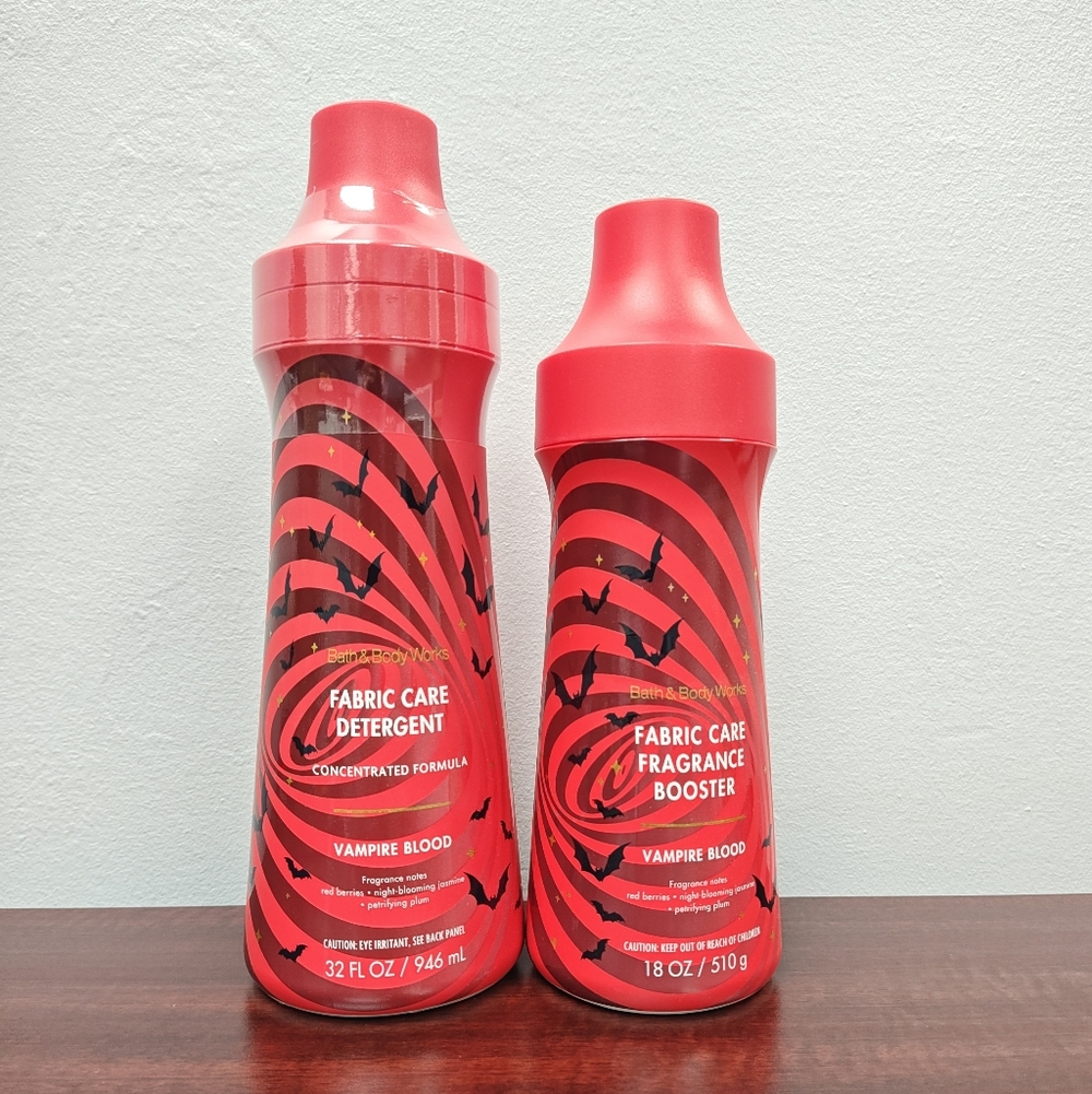 Bath & Body Works VAMPIRE BLOOD Fabric Care Laundry Detergent & Scent Booster